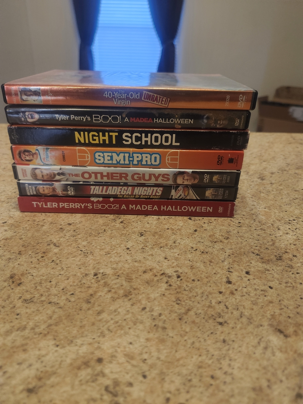 Lot Of 7 Comdey Movies. Various Tyler Perry's Boo! A Madea Halloween (Red) - DVD